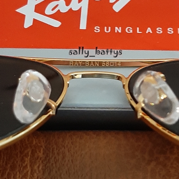 RayBan (Store Display) Aviator Brown Lens RB3025 - Picture 7 of 13